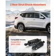 thumbnail image 2 of KFFKFF Rear Shock Absorber Strut Assembly, 2Pcs Shock and Strut Assembly with Coil Spring, Compatible with 2002-2006 Honda CR-V Models, Automotive Replacement Struts, 2 of 9