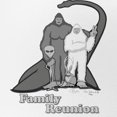 thumbnail image 2 of CafePress - Bigfoot Family Reunion - Adjustable Unisex Printed Trucker Hat with Mesh Back, 2 of 8