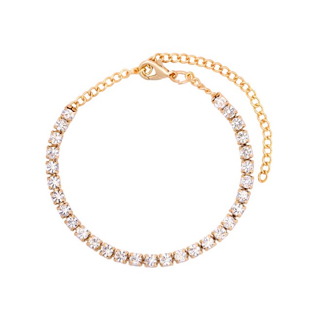 Pulseras de cadena de eslabones cubanos para hombres y mujeres, joyería de estilo Hip Hop, con diamantes de imitación, rombo, 14/20MM Fivean unisex