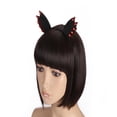 thumbnail image 4 of Diademas de fiesta de halloween Macarena Fledermausohren Stirnband, 4 of 8