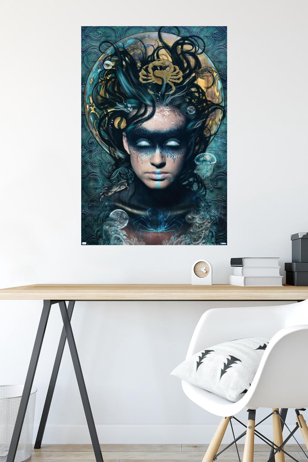 Jena DellaGrottaglia: Cosmic Zodiac - Cancer Wall Poster, 22.375" x 34"