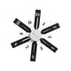 thumbnail image 5 of Reloj de pared moderno, regalo para festivales, sencillo, silencioso, moderno, creativo. Negro, 5 of 9