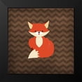 thumbnail image 2 of Robinson, Tamara 12x12 Black Modern Framed Museum Art Print Titled - Fox II, 2 of 5