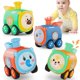 thumbnail image 1 of Juego de 4 piezas para empujar y silbar Baby Train Car Toys Keamaidy, 1 of 8