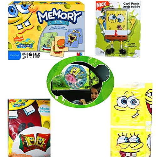SpongeBob Toys & Games Gift Bundle 5 Piece Ages 3 ...