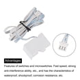 thumbnail image 4 of Unique Bargains Magnet Ice Full Switch Sensor for Ice Maker Door Panel Switch 140cm Three Lines White, 4 of 4