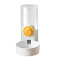 thumbnail image 1 of Dispensador de agua colgante automático para mascotas Jinwen Blanco bebedero para gatos para jaula, 1 of 8