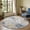 Blue Yellow, variant on Vintage Trellis 5ft Round Rug Washable Living Room Rug Non Slip Low Pile Circle Rugs for Bedroom Soft Indoor Round Carpet Non-Shedding Stain Resistant Round Mat for Kids Room Nursery Yellow