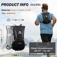 thumbnail image 2 of Mochila de hidratación para correr de 5 litros con bolsa de agua de 1,5 l, 2 of 9