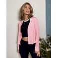 thumbnail image 5 of Zeagoo Womens Long Sleeve Shrug Summer Lightweight Cropped Open Front Shrugs Bolero Cardigan for Dress, 5 of 5