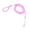 pink, variant on 150cm Reptiles Traction Rope Flexible Reptiles Rabbits Lizards Traction Rope Leash with Beads Buckle for Walking Tools