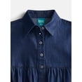 thumbnail image 2 of Wonder Nation Girls Cotton Shirt Dress Sizes 4-18 & Plus, 2 of 3