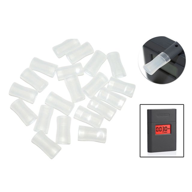 Gwong Electrónica 10pcs Digital Aliento Profesional Profesor de alcohol Boquillas Boquillas Soplando Boquilla