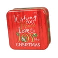 thumbnail image 3 of Caja De De Hierro Con Forma De Dibujos Animados Para Fiestas De Año Nuevo, Color Rojo JOY ALEGRÍA roja, 3 of 8