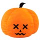 thumbnail image 1 of Muñeca de peluche con forma de calabaza para Halloween, 10 cm, en algodón y felpa, 1 of 1