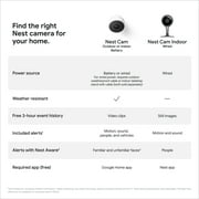 Nest Outdoor Battery Camera 1pk White
