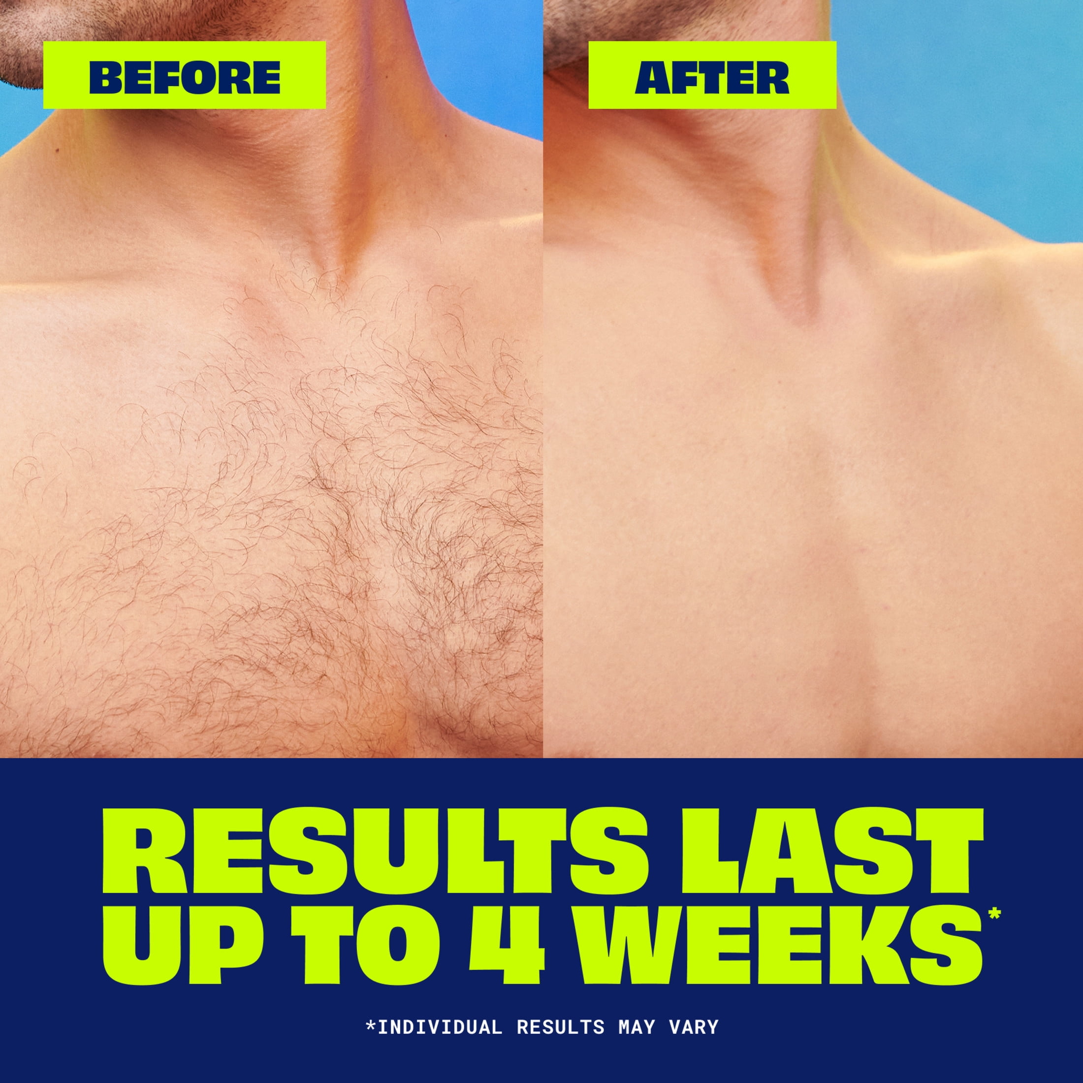 Nair Men Body Hair Remover Cream, Body Hair Removal Cream for Men, 12 oz