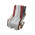 thumbnail image 4 of Theatre Soft Flannel Fleece Throw Blanket, Show Stage Curtains Opening Classic Antique Look on Plain Background Graphic, Cozy Plush for Indoor and Outdoor Use, 70" x 90", Red and White, by Ambesonne, 4 of 6