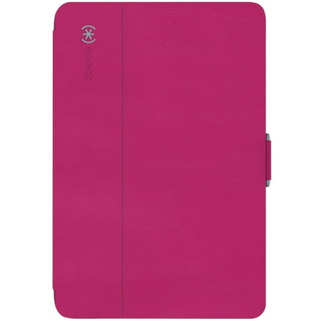 Speck Products Stylefolio Case And Stand For Ipad Mini 4, Fuchsia/Nickel Grey (71805-B920)