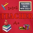 thumbnail image 3 of CafePress - Teachers Do It With Class Men's Fitted T Shirt (Da - Men's Fitted T-Shirt, 3 of 4