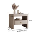 thumbnail image 3 of Mesita De Noche De lujo estética Glamour, mesitas De Noche De almacenamiento De diseño único y moderno con cajones, muebles De dormitorio, 3 of 4