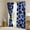 Blue Black, variant on Erosebridal Leopard Print Curtains Pack of 2 (38x45), Black Pink 30%-50% Black Out Curtains, Geometry Stripe Decor, Women