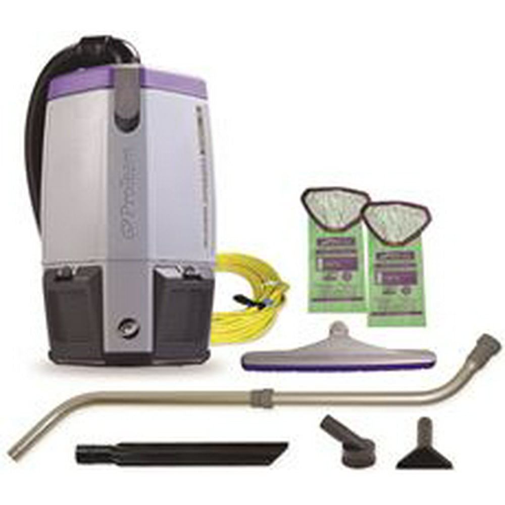 Super Coach Pro 6 Backpack Vacuum Cleaner With Xover Floor Tool Kit D