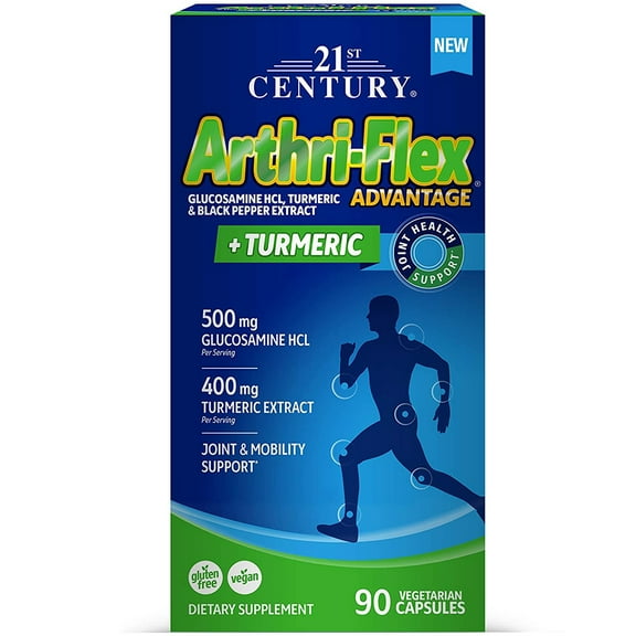 21st Century Arthri-Flex Advantage   Turmeric, 90 Vegetarian Capsules