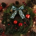 thumbnail image 4 of EXHUMKY Green Christmas Ribbon Polyester for Crafts, Wrapping, Holiday Decorations and Festive Packaging, 4 of 8