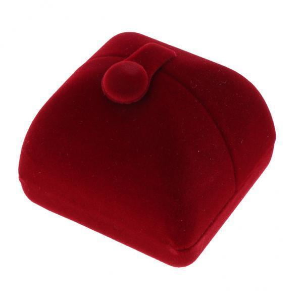 Cajas De Joyería De 2x1 Piezas Para Brazalete, Collar, , Caja De Individual Zulema Caja de almacenamiento de joyería de terciopelo