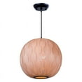 thumbnail image 2 of Maxim Lighting 12405UDBK Norwood 16" 1 Light Pendant in Black,, 2 of 3
