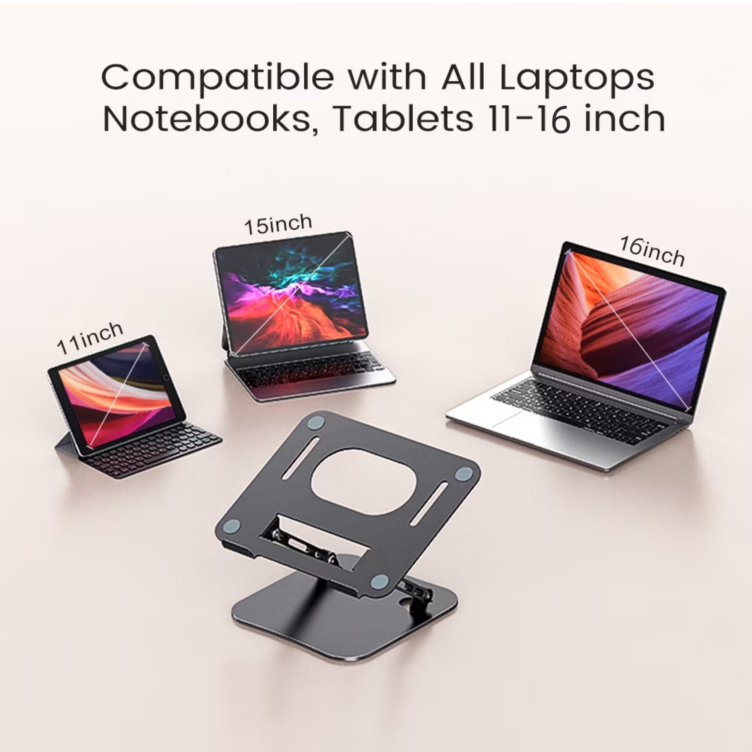 KEXIN Aluminum Adjustable Foldable Laptop Stand, 10–16 Inches photo 8