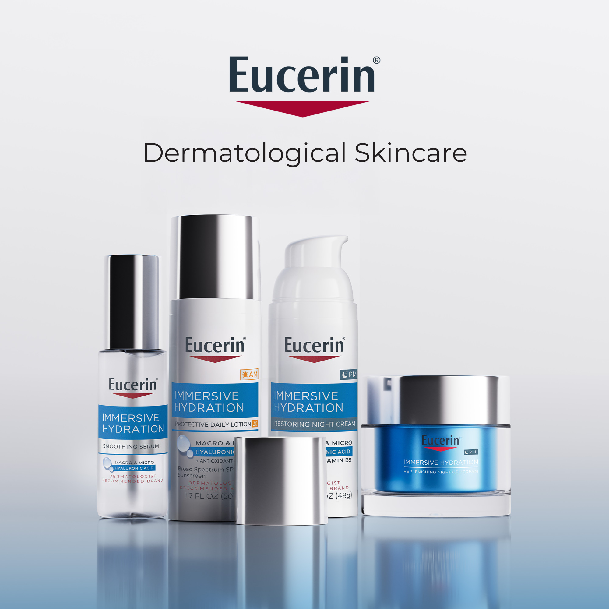Eucerin Immersive Hydration Smoothing Face Serum, 1 fl oz photo 8