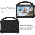 thumbnail image 2 of Dteck Case for Samsung Galaxy Tab A7 10.4" SM-T500 T505 (2020 Released) 10.4-inch,Shockproof EVA Foam Kids Friendly Handle Lightweight Protective Shell Back Cover With Kickstand,Black, 2 of 6