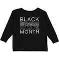 thumbnail image 3 of Inktastic Black History Month- Occupations and Identities Boys or Girls Long Sleeve Toddler T-Shirt, 3 of 5