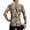 Camel, variant on Mens Cycling Jersey Cycling Shirt Long Sleeve Bike Riding Shirt, Tangled Branch Wilderness Camouflage Sportswear with 3 Rear Pockets, Breathable Quick Dry Biking Shirt