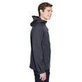thumbnail image 3 of North End 88166 Men's Glacier Insulated Three-Layer Fleece Soft Shell Hood Jacket-Fossil Grey-2XL, 3 of 3
