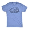 thumbnail image 1 of Geology Rocks T Shirt Funny Science Pun Geologist Cool Tees for Scientists (Heather Light Blue) - S, 1 of 4