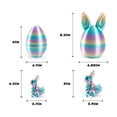 thumbnail image 3 of 3D Printed Easter Eggs with Bunny Inside, 3D Printing Animals Toys for Home Executive Desk Decor Crayon Color 3.3", 3 of 6