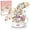 Candy, variant on SKQIT Falls Building Blocks Rotating Music Box Set,Candy Flower Bonsai Botanical Collection with Light,Home Decor
