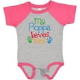 thumbnail image 3 of Inktastic My Poppa Loves Me Boys or Girls Baby Bodysuit, 3 of 5