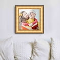 thumbnail image 4 of 30x14 Frame Gold Plein Aire Solid Wood Picture Frame Width 2 Inches | Interior Frame Depth 0.5, 4 of 8