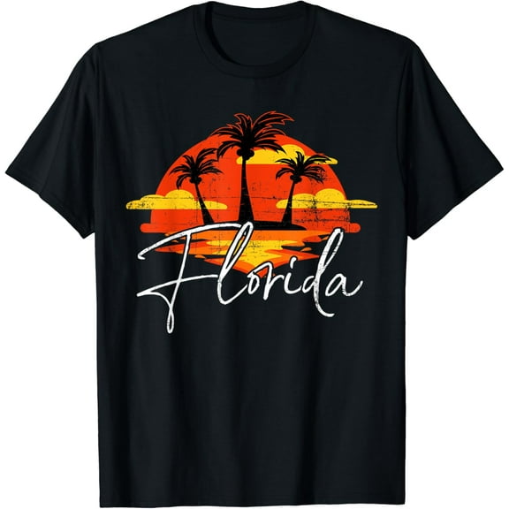 Florida Lover, Florida Pride, Visiting Florida T-Shirt Black Small