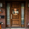 thumbnail image 5 of AKEGAMN Fall Thanksgiving Welcome Wreath Sign For Front Door Decoration Happy Thanksgiving Hanging Door Sign Happy Fall Door Hanger Farmhouse Wood Sign For Fall Door Wall Window Porch ??【Fall Thanks, 5 of 5