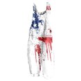 thumbnail image 2 of Frostluinai Linen American Flag Overalls Womens Crew Neck Adjustable Spaghetti Strap Jumpsuits Baggy 4th of July Patriotic Jumpers with Pocket, 2 of 5