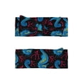 thumbnail image 4 of Balery Blue Seahorse Pattern Baby Headbands Hairbands Hair Bow Elastics for Baby Girls Newborn Infant Toddlers Kids, 4 of 4