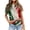 Pink, variant on KDFJPTH Women's Shirts Summer Tops Printed Short Sleeve Loose Round Neck Football Fan Casual Sports Party Daily Wear Plus Size Tees Pink L