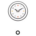 thumbnail image 1 of Reloj de pared de arte minimalista sin molestias for el hogar, reloj de pared de moda for sala de estar, adecuado for sala de estar, estudio, oficina., 1 of 7
