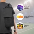 thumbnail image 5 of Pickleball Paddles Set Of 2, Fiberglass Surface, Thunder, Speed Print, 4 Balls & Bag, 5 of 5