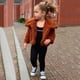 thumbnail image 4 of Gibobby Abrigos de invierno para niños y niñasChaqueta para niños pequeños, bebés, niñas, niños, Otoño Invierno, cárdigans sólidos para bebés, chaquetas (Vino, 12-18 Meses), 4 of 5